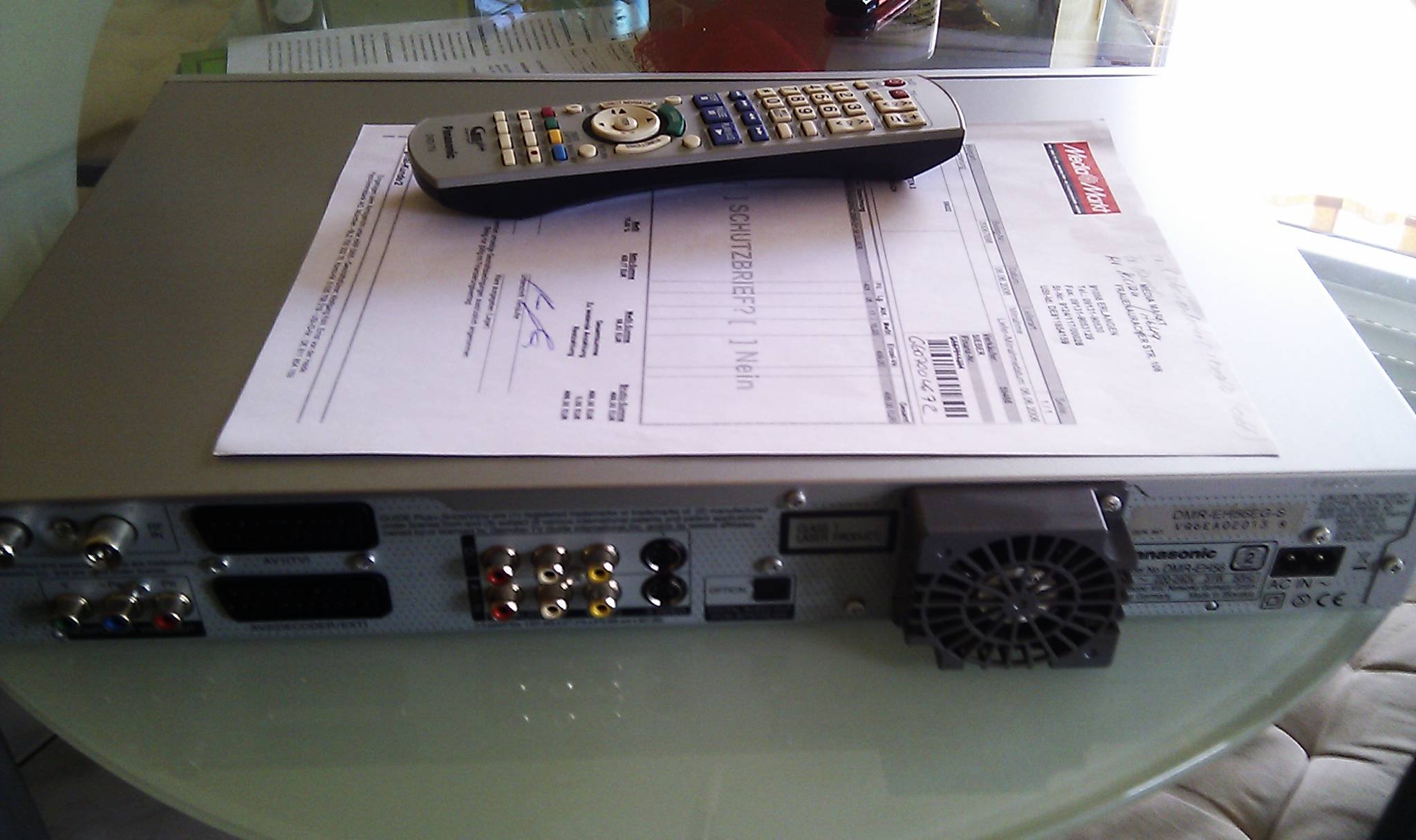 Panasonic DMR-EH 56 EG-S DVD and Hard Drive Recorder 160 GB